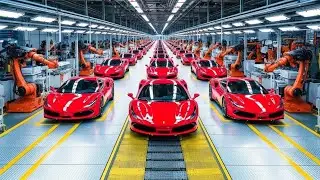 Inside Ferrari Factory 😱 | How the 296 GTB Supercar Is Built (Full Process)