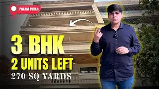 Inside 270sqyd Luxury Builder Floor in Palam Vihar 🏠 
