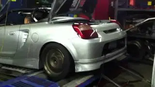 2zz MWR cams dyno pull @ 9,000RPM