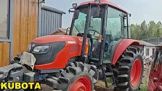 Tractor 954 is used new agricultural KUBOTA M954K 95HP tractors on farms