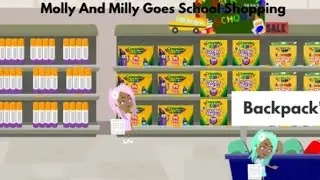 Molly And Milly Goes School Shopping