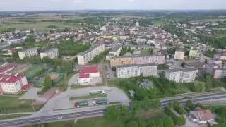 Chmielnik z lotu drona 2016