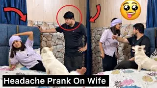 Headache Prank On Wife || ​⁠@NikkRichaVlogs