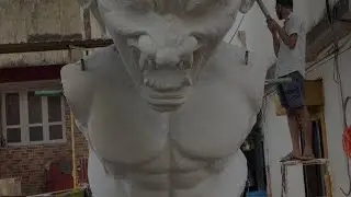 Narkasur Making Sawantwadi| chitarali boyz#travel #ogohogoh #narkasur2024 #narkasuringoa#kokan#art 👹