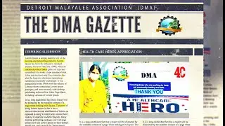 DETROIT MALAYALEE ASSOCIATION:- HEALTHCARE HEROES RECOGNITION RALLY 2020