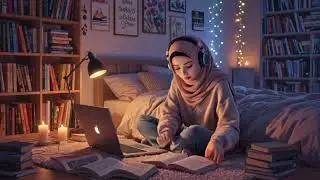 Study With Me 📚 Relaxing Quran Recitation ||   Lofi Theme ||