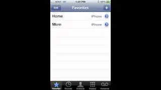 How to use Redial iPhone HD