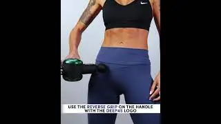 Instructional video  Treat your HipFlexor with REATHLETE Massage gun