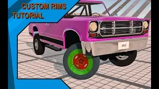 Custom rims tutorial in SimplePlanes