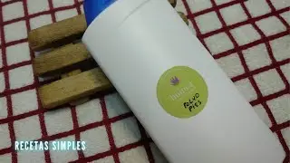 Polvo antihongos para pies // pies secos //Recetas Simples