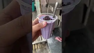 Blackcurrant Shake making at Ludhiana #streetfood #indianstreetfood #foodies