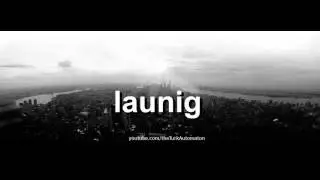 Как произносится launig на немецком языке?