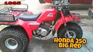 My 1985 Honda 250 Big Red