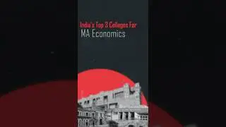 India's Top 3 Colleges for MA Economics  कौन से है क्या आप जानते है🤔 #trendingshorts #shorts #viral