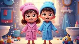 Hora do Banho 🛁 | Música Infantil para Crianças | Kidesenho