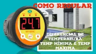 Fullgauge MT526C Como Regular Diferencial de Temperatura e Temp Mínima e Máxima