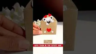 Cutest😻teddy day card idea||share with your loved ones#valentinesday#teddyday#cute#latest#shorts