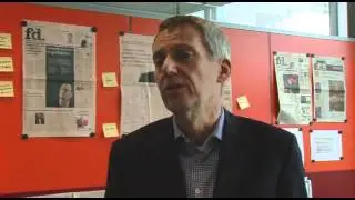Jan Bonjer, hoofdredacteur Het Financieele Dagblad