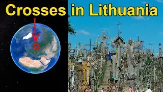 I Found 100,000 Crosses in Lithuania ✝️ On Google Earth