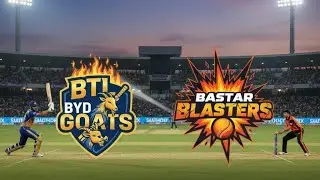 T20 MATCH BTL BYD GOATS VS BASTAR BLASTERS ,SUBHASH CHANDRA BOSE CRICKET STADIUM KALIPUR JAGDALPUR 