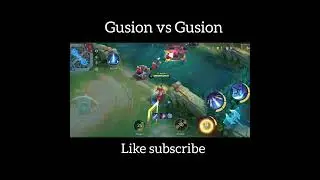 gusion vs Gusion? #mobalegends5v5 #moba5v5english