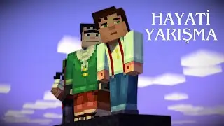 HAYATİ YARIŞMA | Minecraft Story Mode #1