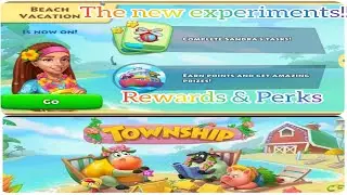 Beach Vacation|Township Tasks|Playrix||Frolic Tips