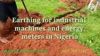 Earthing, for industrial machines and meters in Nigeria