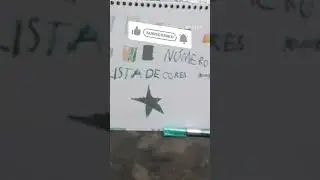 lista de cores primeiras cores