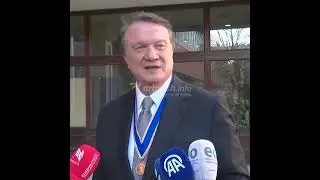 Hasan Arat deklarohet p&euml;r media pasi u dekorua nga Osmani p&euml;r kontributin n&euml; sportin nd&euml;rkomb&euml;tar