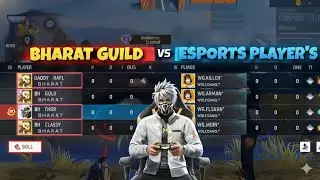 eSports Players Vs Bharat Guild 💀