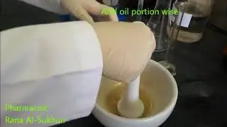 Mineral Oil Emulsion Wet Gum Method