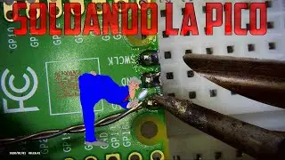 Como soldar la cabecera de pines a la Raspberry Pi PICO