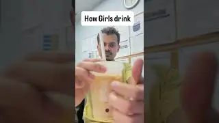 How Men vs Girls Drink Coffee ☕🤣 #shorts