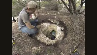 Virgin Cave Exploration: Spun Funnel Cave Excavation Time - Lapse