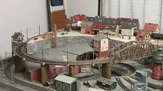 MODELLEISENBAHN M&Auml;RKLIN DIGITAL ANLAGE H0 UNTEN, OBEN GLEICHSTROM ANALOG H0. W&Uuml;RTTEMBERGER C KLASSE