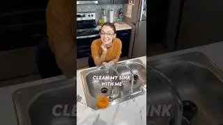 🧼I&rsquo;m a CLEAN FREAK bc I grew up in clutter #sinkcleaning #cleanwithme  #cleantok  #dayinmylife