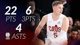 Sam Merrill 22 pts 6 threes 4 asts vs Blazers 25/26 season