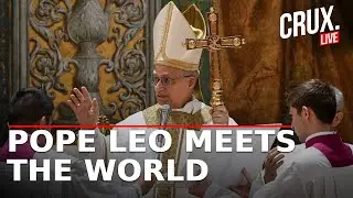 LIVE | Pope Leo XIV Holds Audience With Media | Vatican | Papal Conclave 2025 | Pope Francis