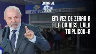 Em vez de zerar a fila do INSS, como prometeu, Lula triplicou-a: sofrimento de milh&otilde;es de pessoas
