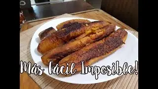PL&Aacute;TANOS ASADOS SIN ACEITE