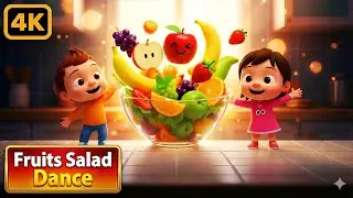 Fruit Salad Dance 🥗💃 | Healthy Fruits Song for Kids | Mix Mix Yummy! | Baby & Toddler Learning