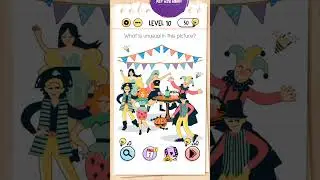 Brain Test: Tricky Puzzles - The Best Brain Teaser Game , level 10 #braintest, #playwithharry