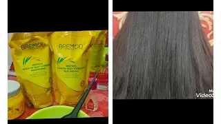 Bremod Keratin Hair Rebonding on treated hairs #hair #bremod #keratin