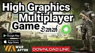 WAR AFTER - Android Gameplay [MAX SETTINGS] සුපිරිම මොබයිල් ගේම් එකක්