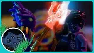 Kalmaar vs. Benthomaar Scene Recreation | LEGO&reg; Ninjago Seabound Animation