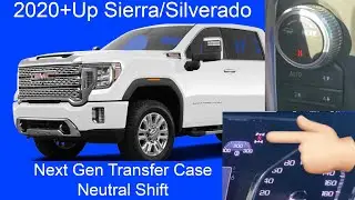 2020+ GM Truck T-Case Neutral Shift