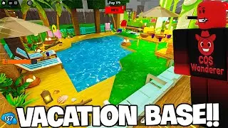 I Built an Ultimate Vacation Base in 99 Nights in a Forest!