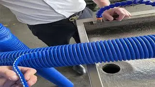 PVC PP PE PA plastic double expansion pipe production line|plastic expansion pipe extrusion line
