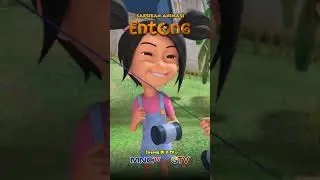 KESERUAN ANIMASI ENTONG - LAYANG-LAYANG KEREN SIAPA TUH?